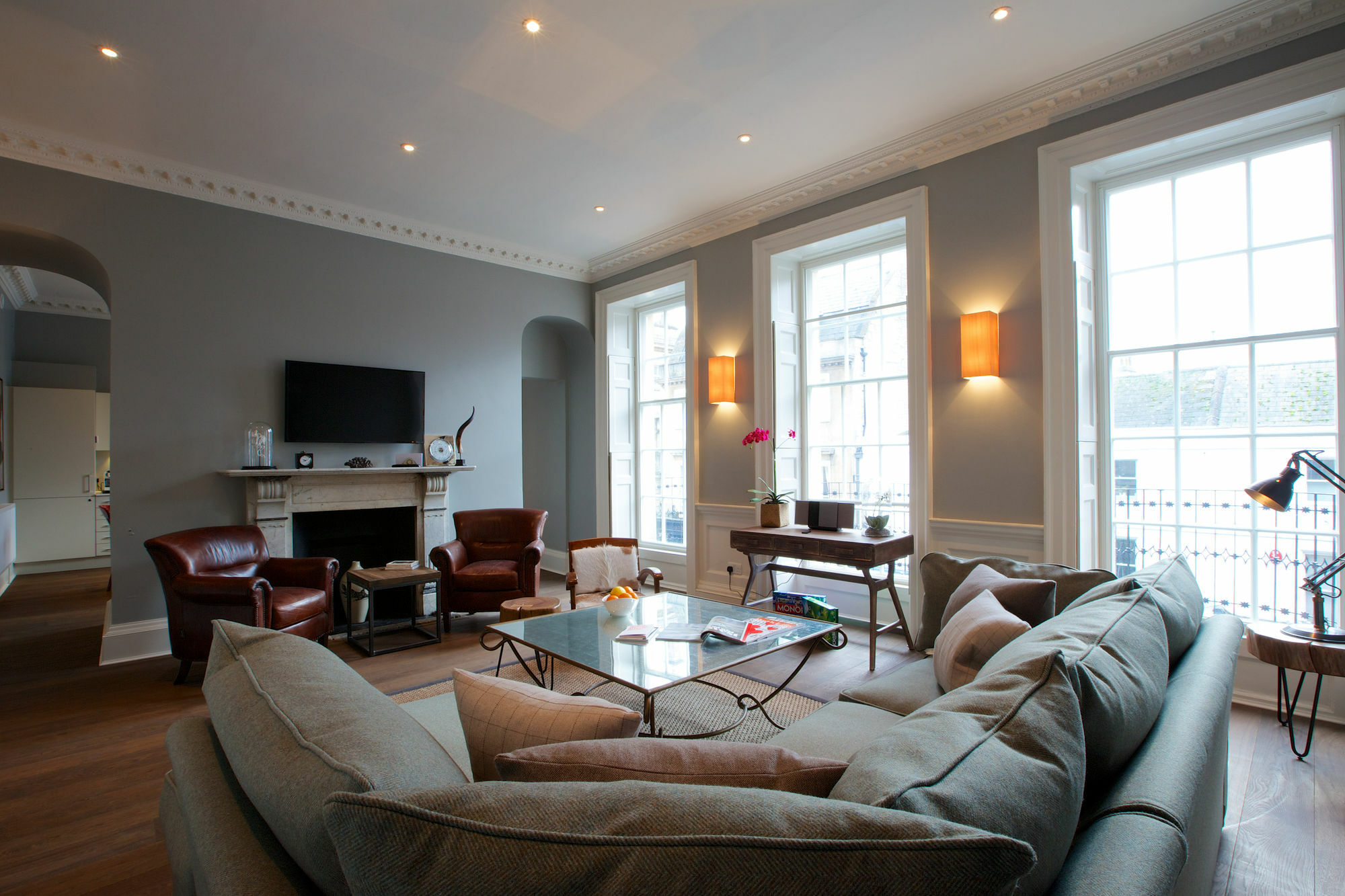 The Halcyon Hotel Apartments, George Street Bath Buitenkant foto