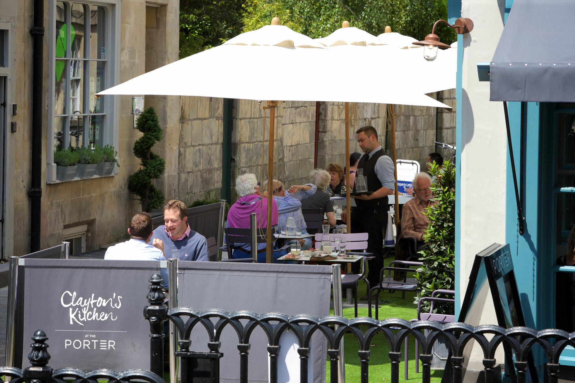 The Halcyon Hotel Apartments, George Street Bath Buitenkant foto